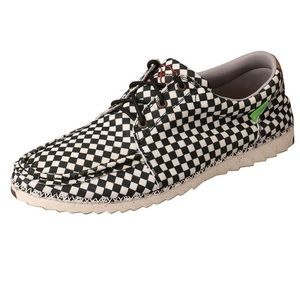 Twisted X B&W Plaid Sneaker